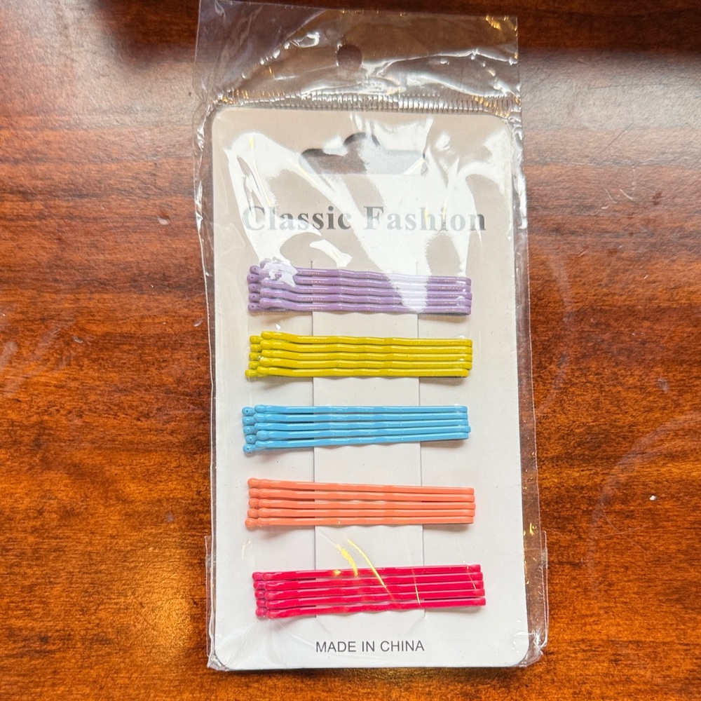 Colorful Hair Bobby Pins Set